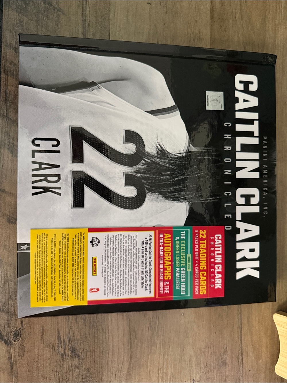 Caitlin Clark Chronicled Book (NO CARDS)